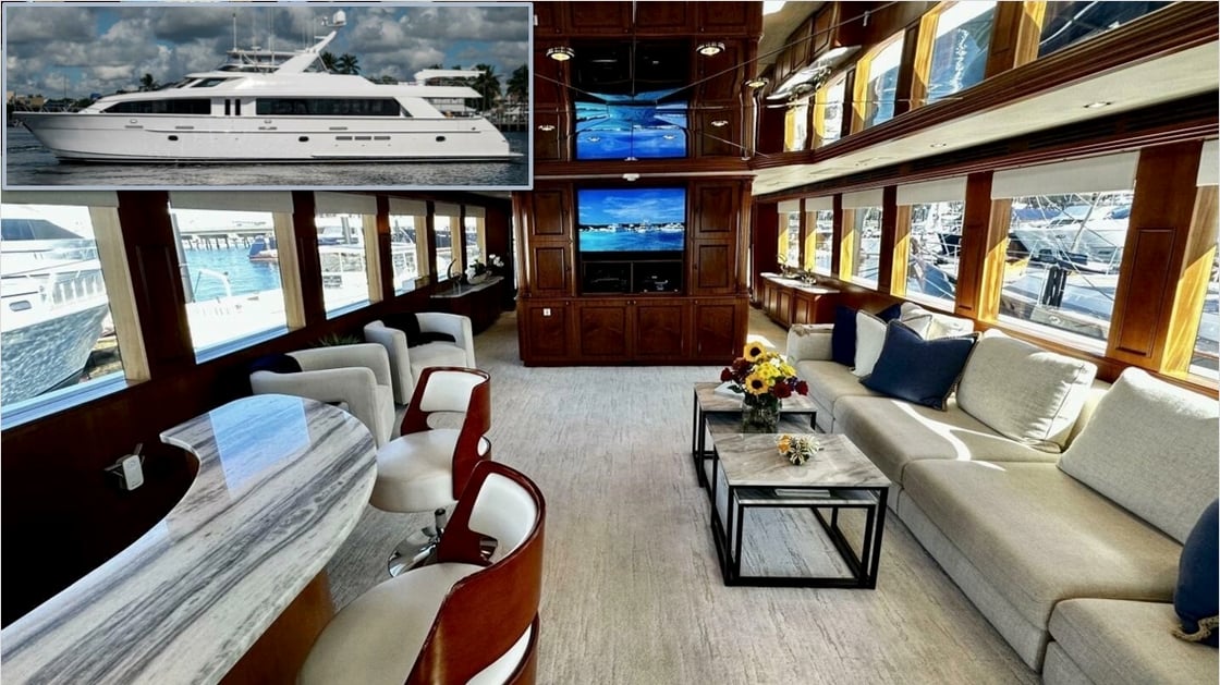 2003 Hatteras 100