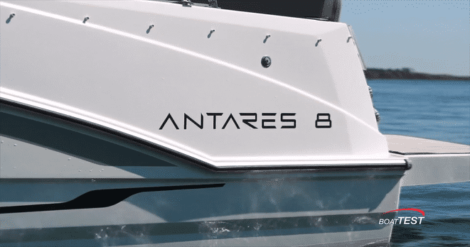 Antares 8 OB Test Video 2023 by Boattest.com-low
