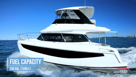 Aquila 42 (2023-) Performance Video by BoatTEST.com-low