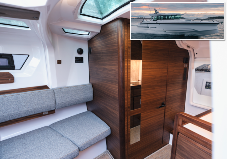 Axopar 38 XC Cross Cabin promo