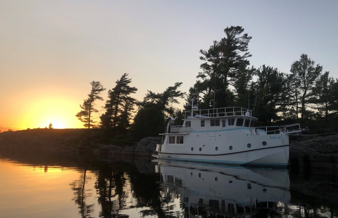 Bad River Anchorage in Georgian Bay (Lake Huron), Ontariojpg