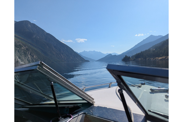 Beautiful View from Anderson lake in Darcy, BC.
