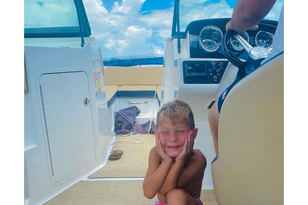 Boating is SO MUCH FUN!!