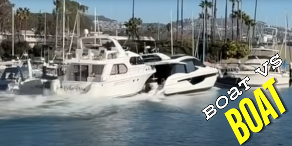 Boneheaded boater - Boat vs Boat