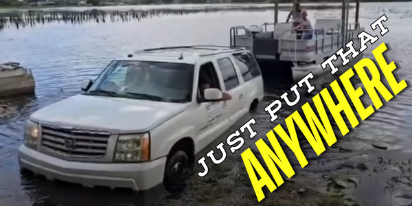 Boneheaded boater - put that anywhere