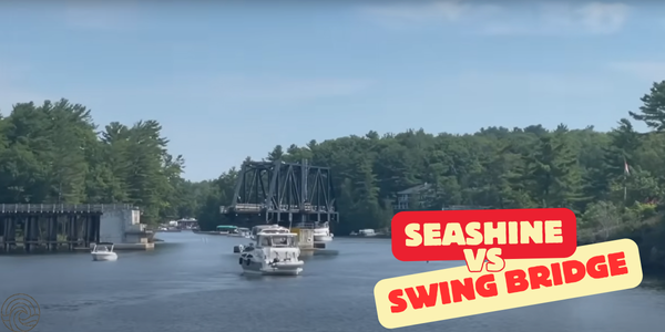 Boomershines - swing bridge