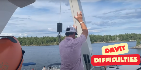 Boomershines Davit Difficulties