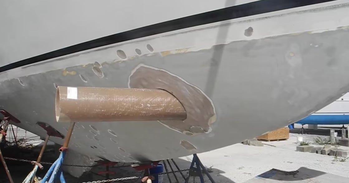 Bow Thruster Tube
