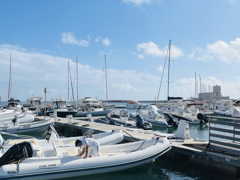 Dockside in Sicily