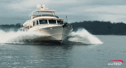 Fleming 78 underway
