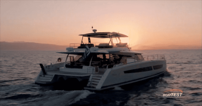 Fountaine Pajot Power 67 Test Video (2023) by Boattest.com-low