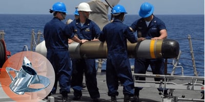 Sharrow props on torpedo