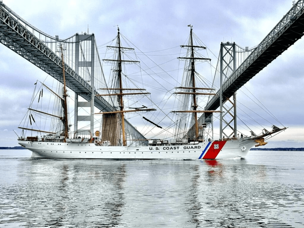 USCG-active-sailing-ship-Cutter-Barque-Eagle-Photo-David-Sites-12-15-24