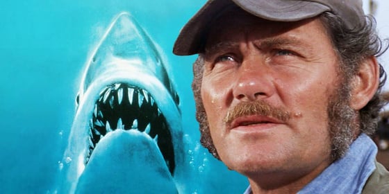 captain-quint-and-the-jaws-shark-poster