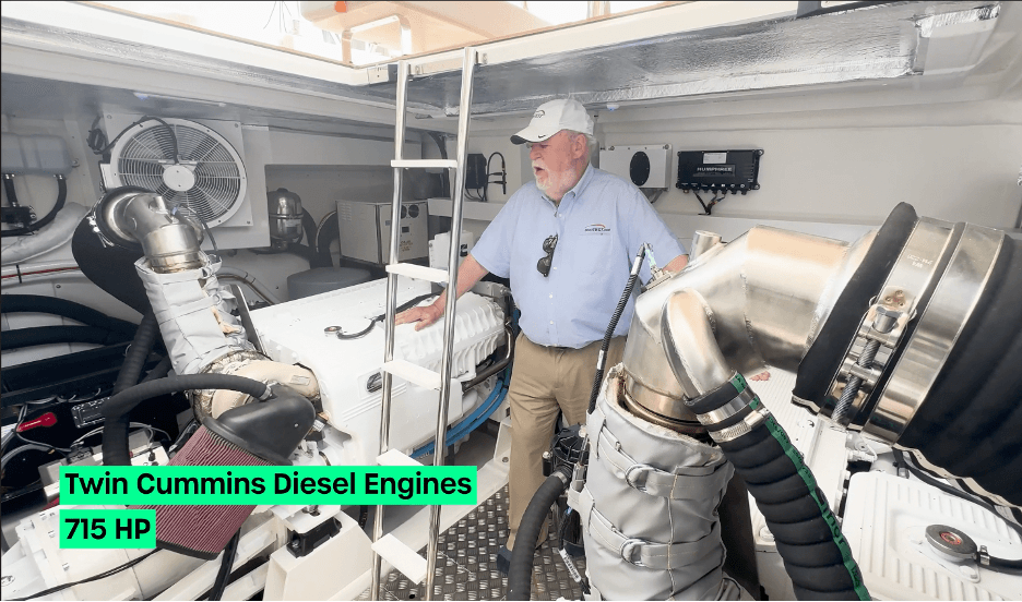 greenline-58-fly-engine-room