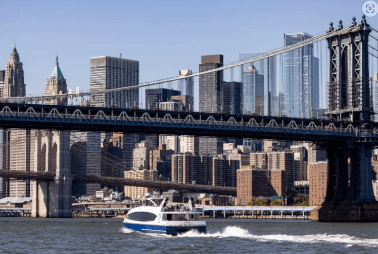 Skyline from New York's East River
