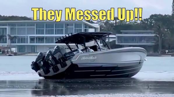 Boneheaded boaters beached boat