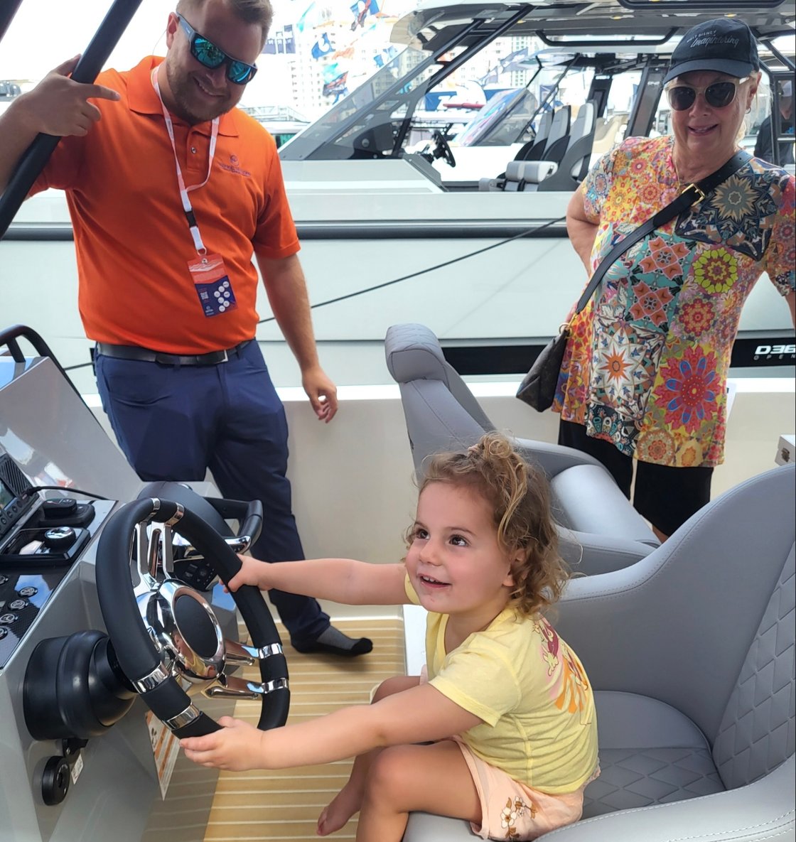 John Frick boat show season