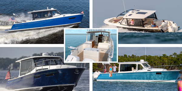 5 Different MJM Boats