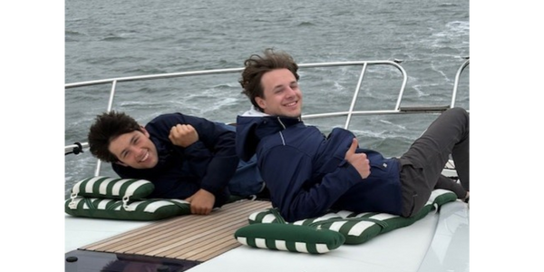 Sailing on the westerschelde ,the netherlands