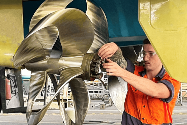 Sharrow big boat prop